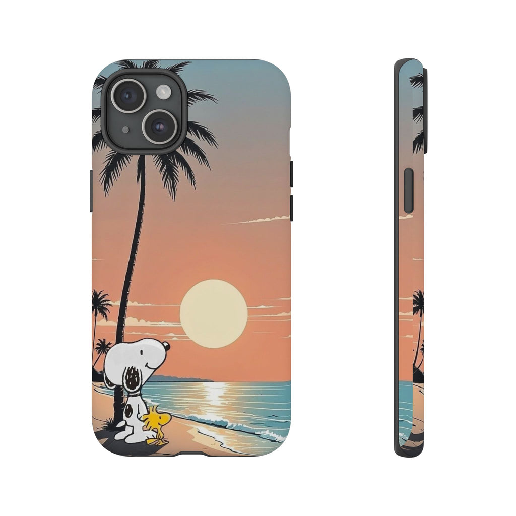 Snoopy Beach Sunset Phone Case