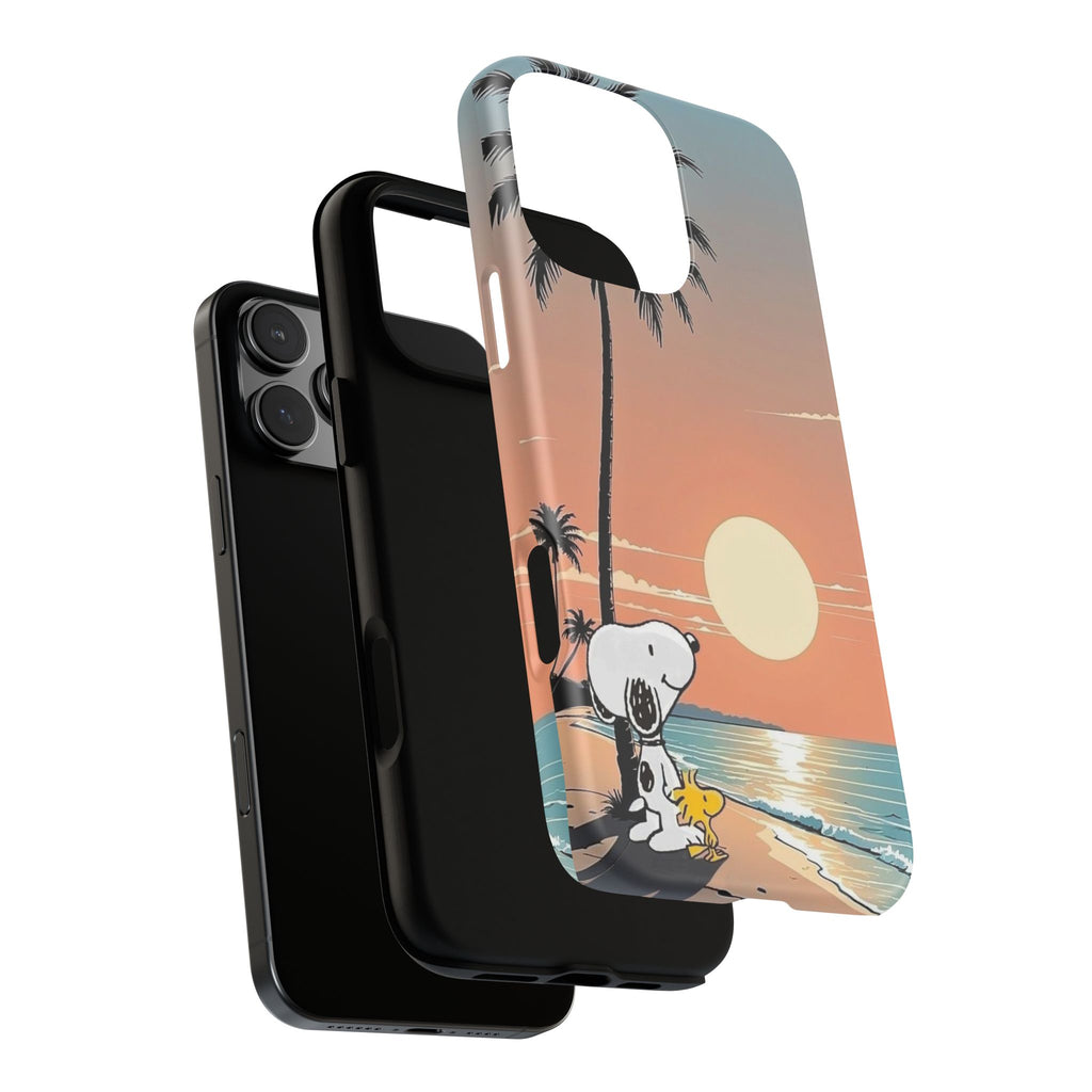 Snoopy Beach Sunset Phone Case