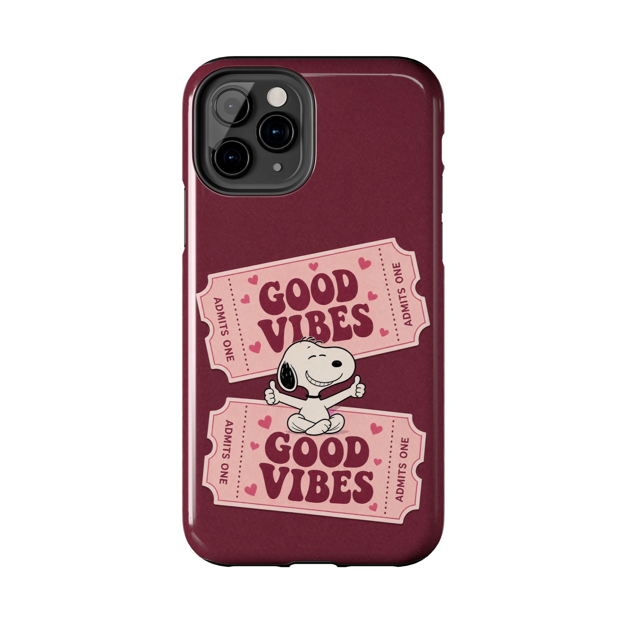 Good Vibes Tickets Phone Case