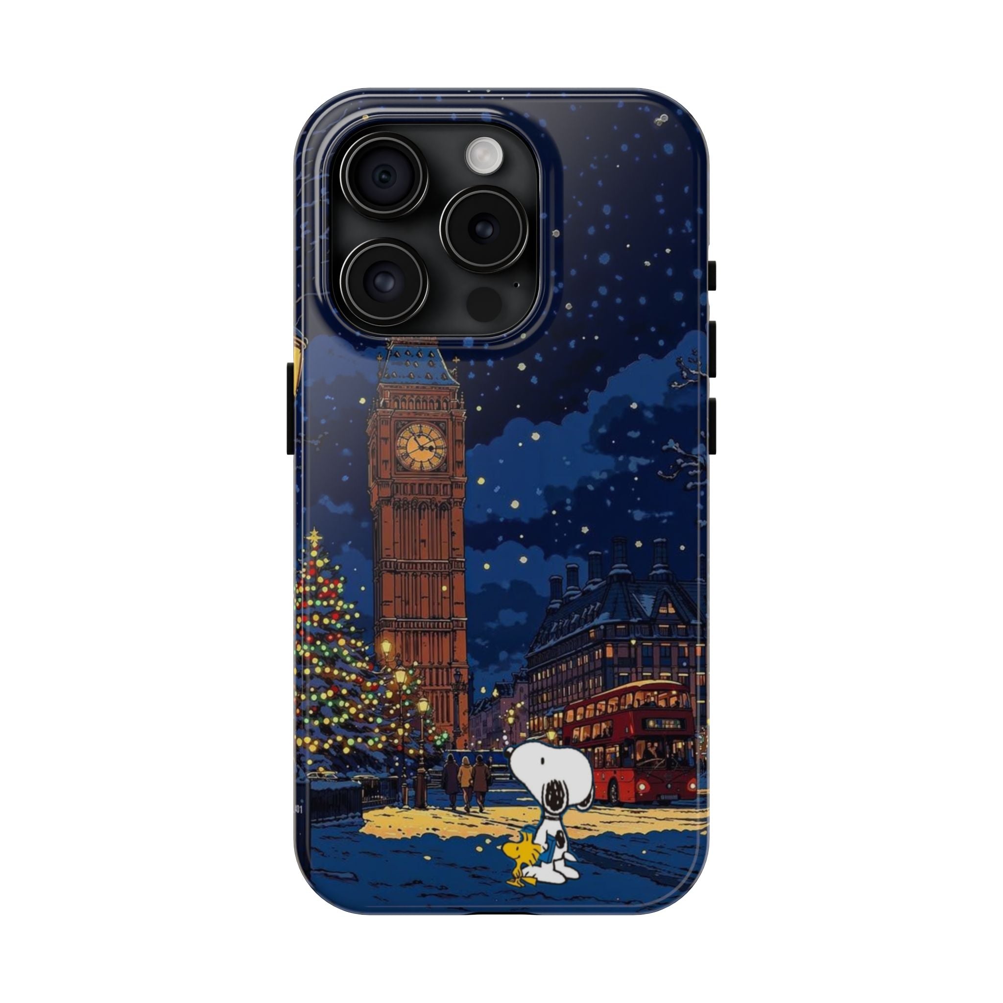 London Christmas Phone Case