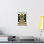 Temple Staircase Canvas