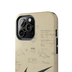 Graph Paper Phone Case