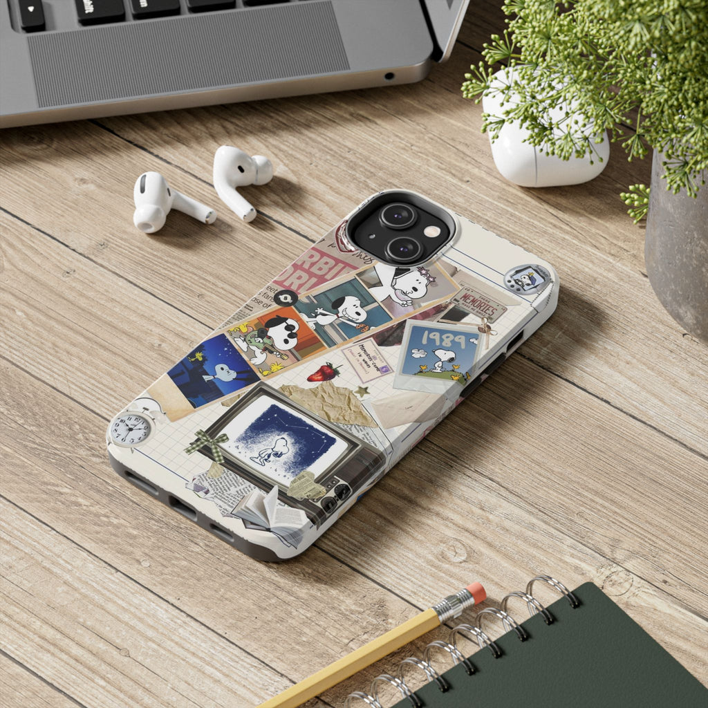 Retro Snoopy Collage Phone Case