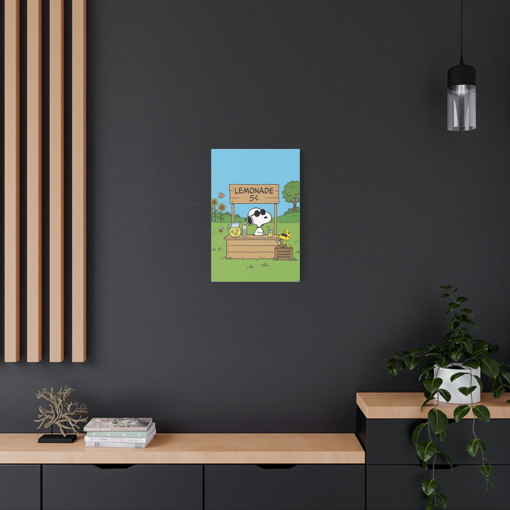 Lemonade Stand Canvas