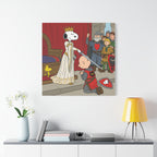 Snoopy Knight Canvas