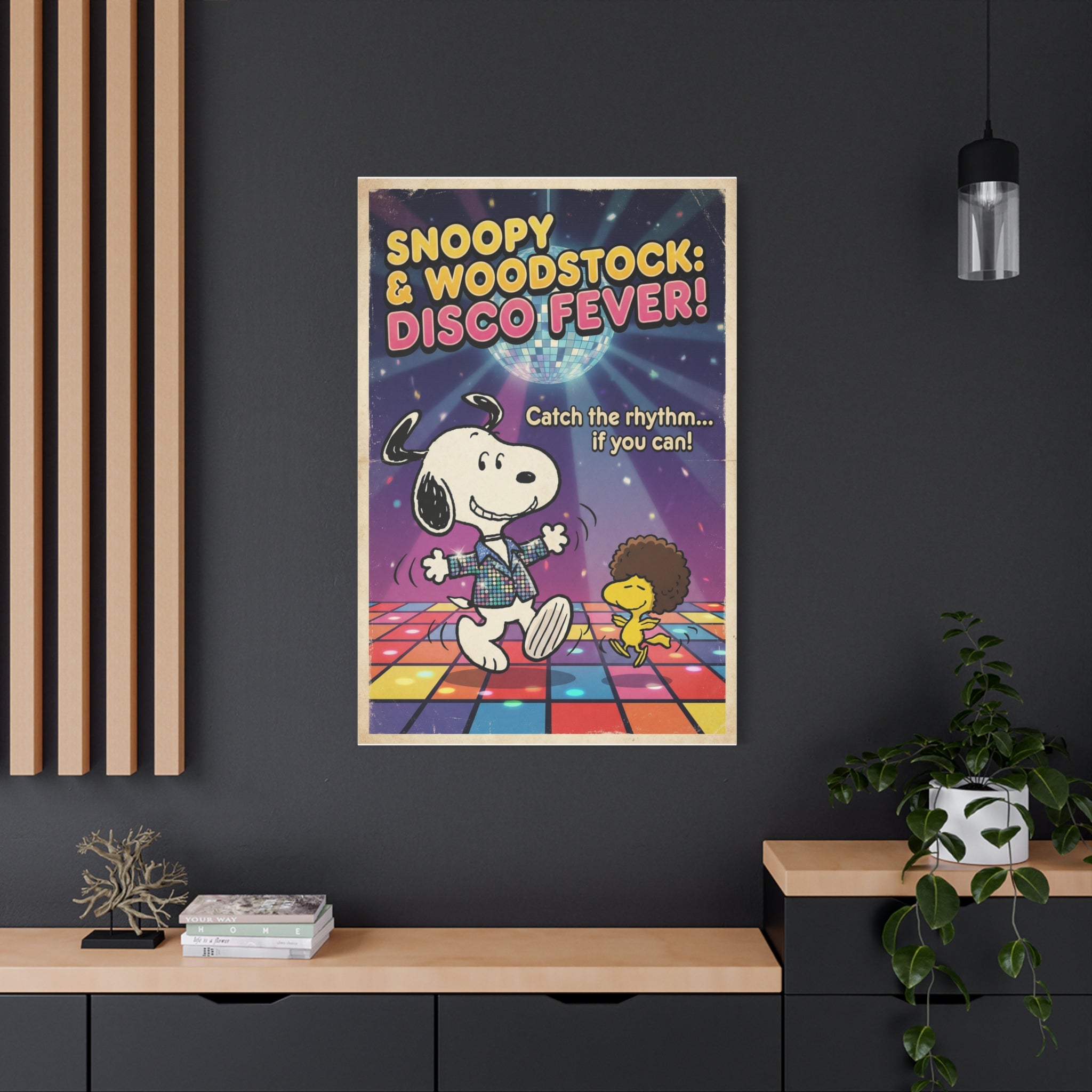 Disco Fever Canvas