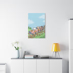 Snoopy Roller Coaster Canvas