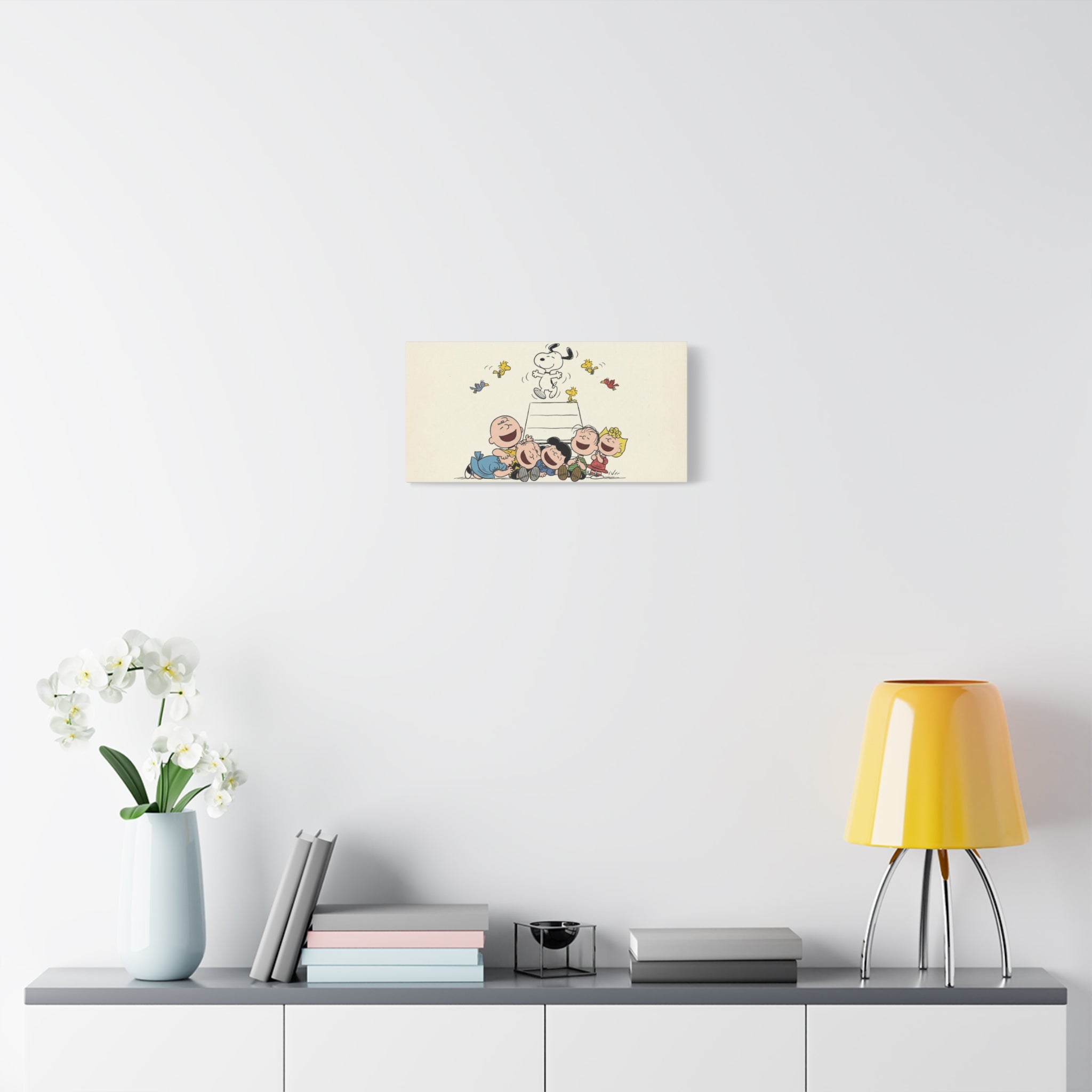 Peanuts Gang Laughing Canvas
