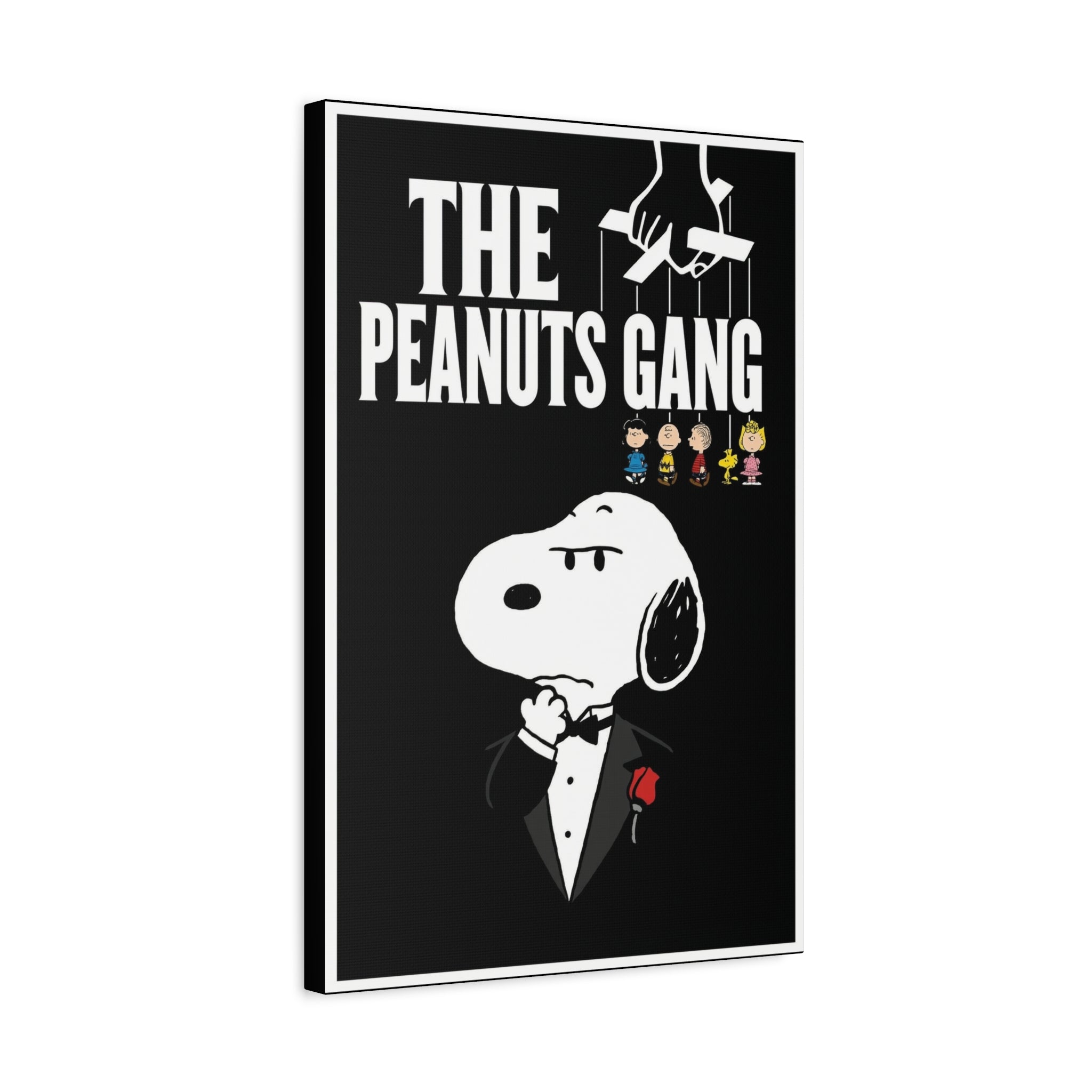 Snoopy Godfather Parody Canvas