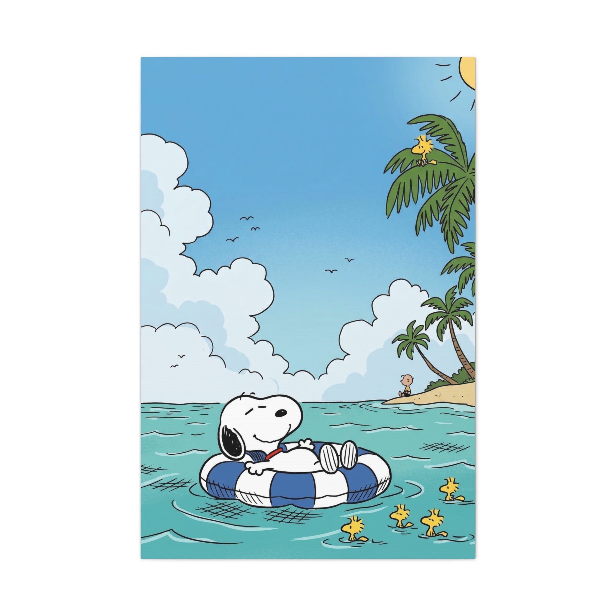 Inner Tube Float Canvas