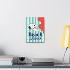 Snoopy Beach Lover Canvas