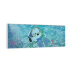 Snoopy Campfire Night Canvas