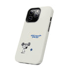 Snoopy Weightlifting Phone Case