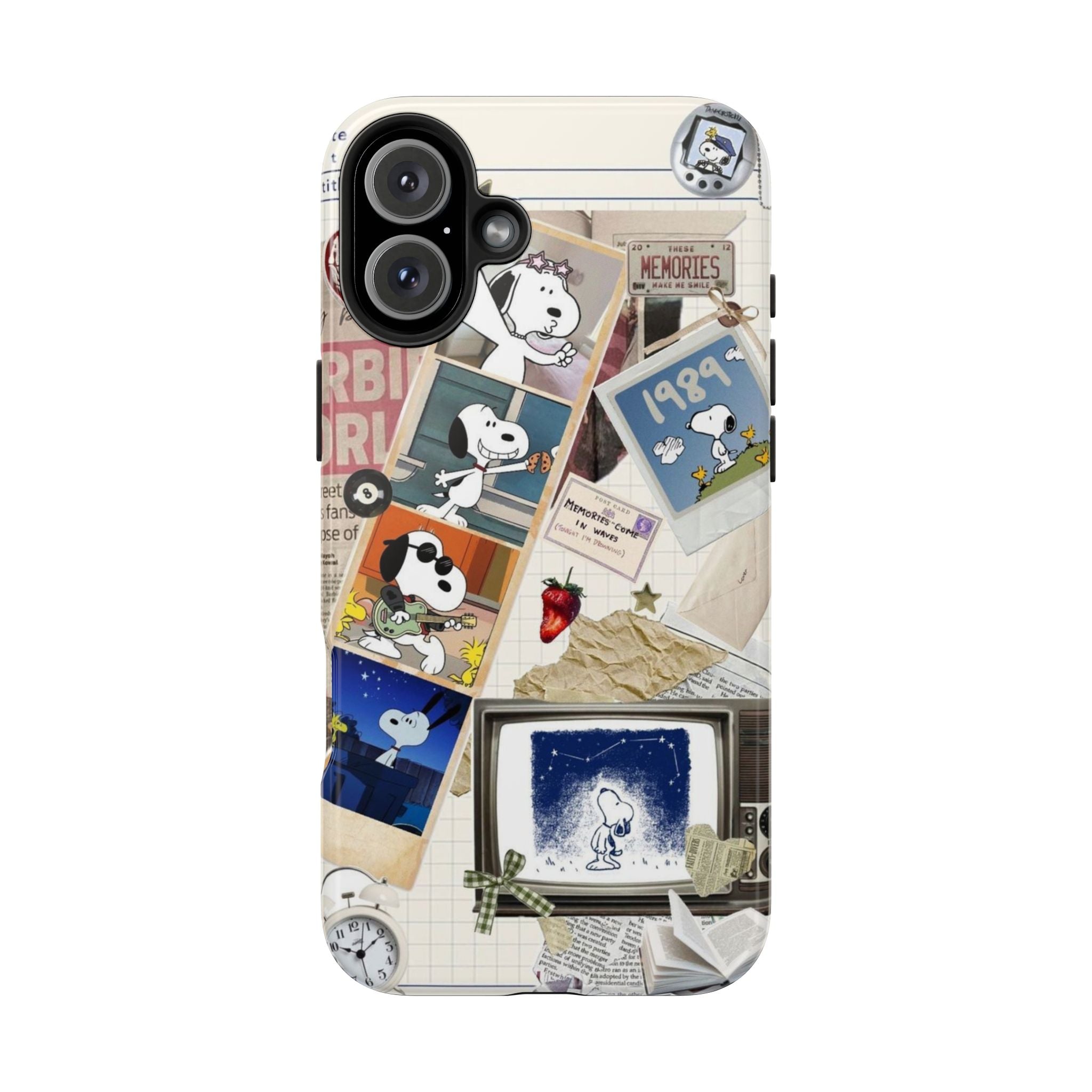 Retro Snoopy Collage Phone Case