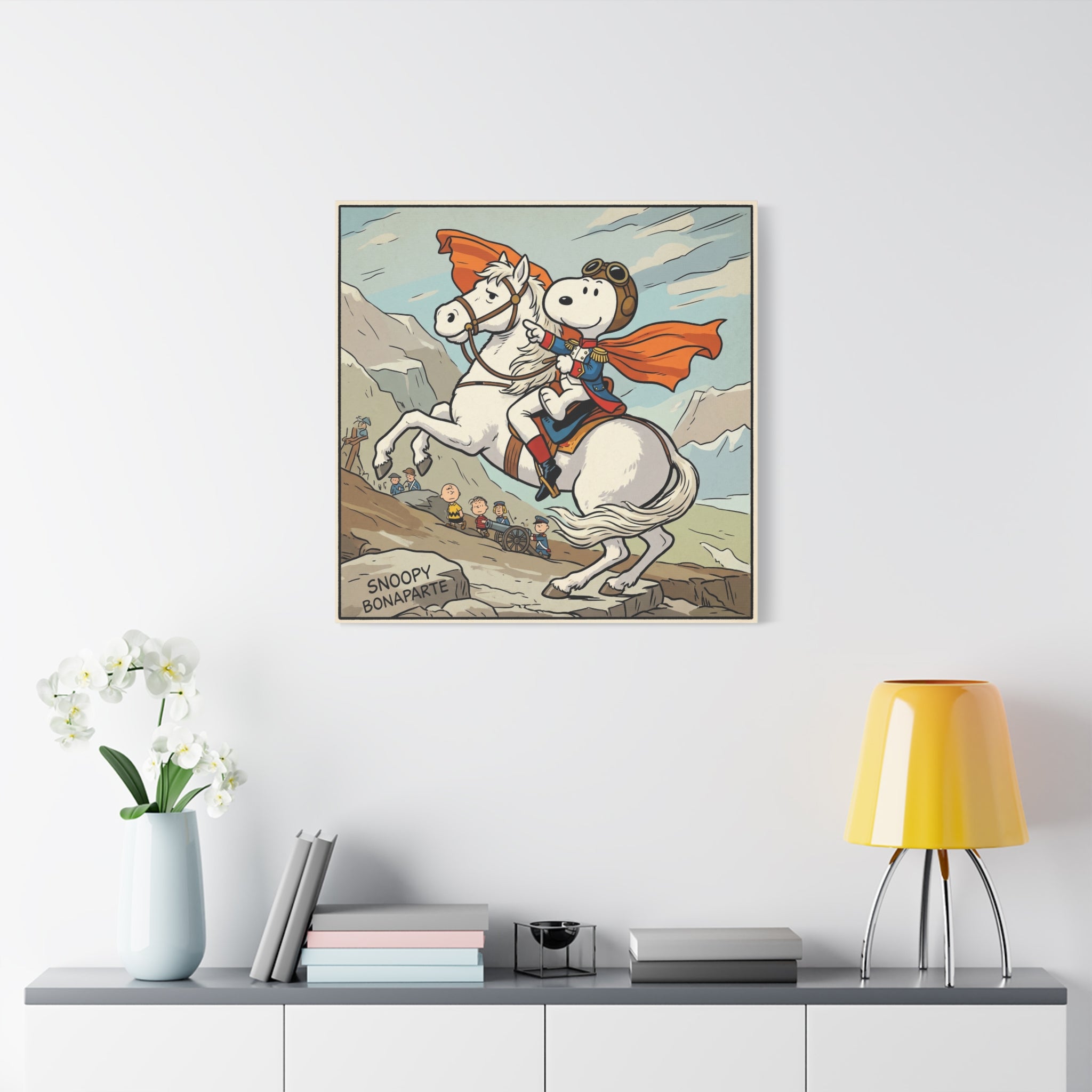 Snoopy Bonaparte Canvas