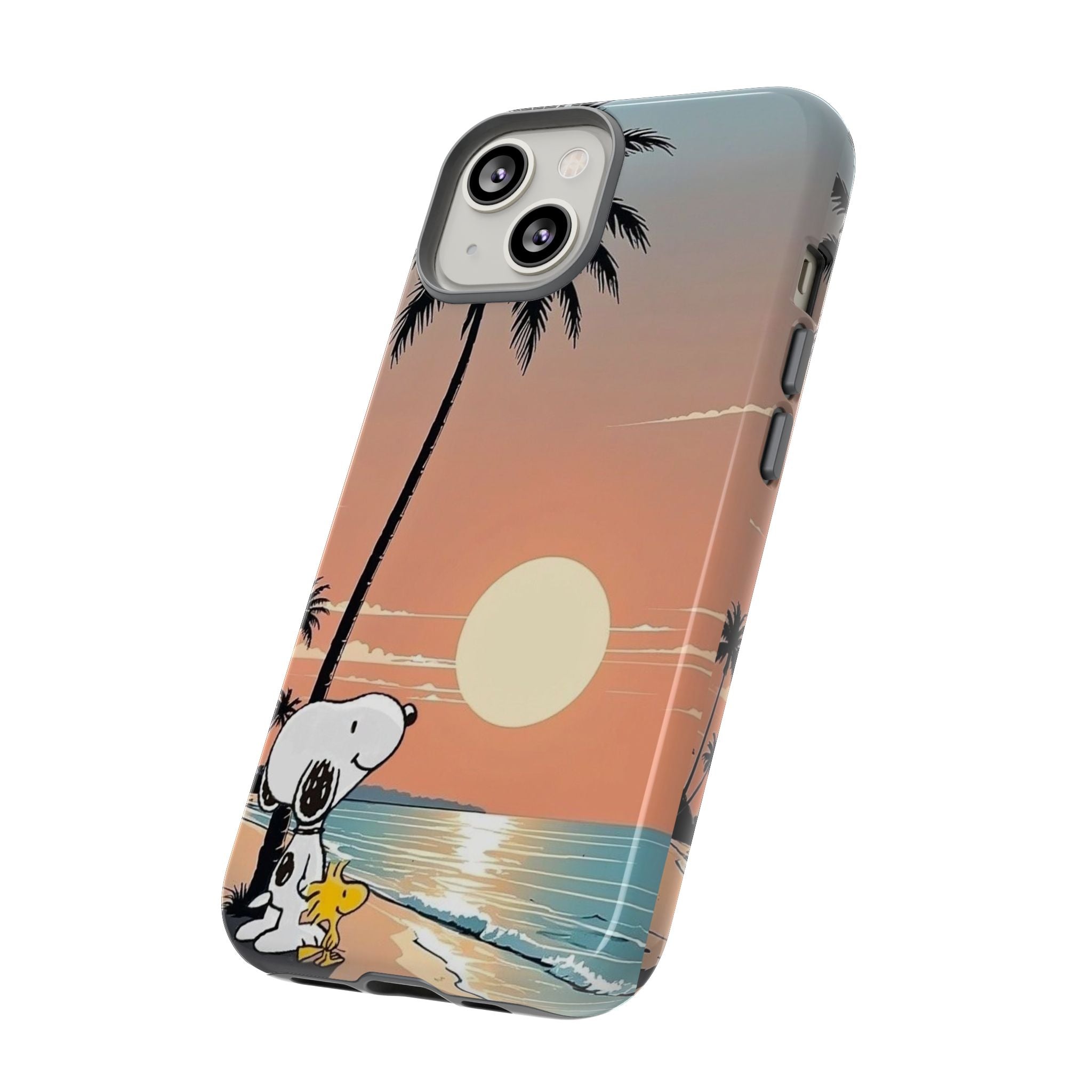 Snoopy Beach Sunset Phone Case