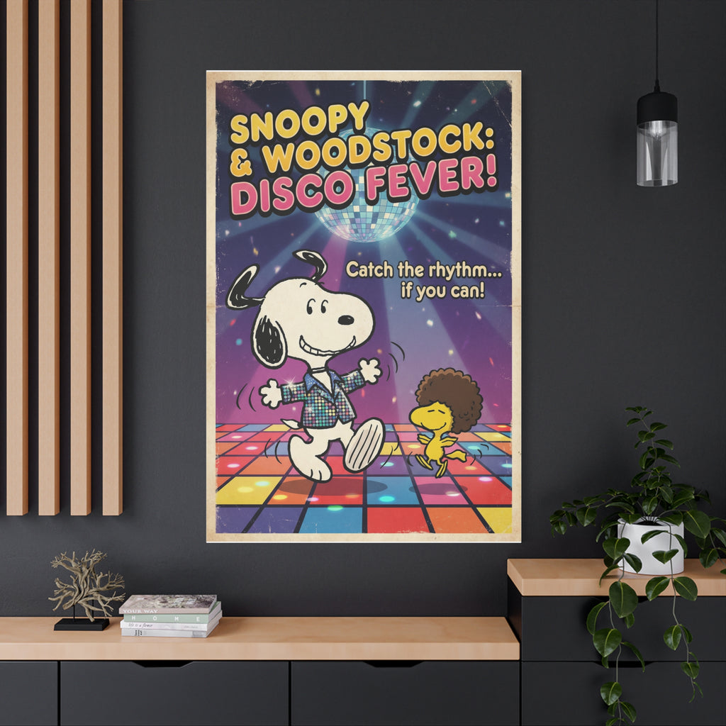 Disco Fever Canvas