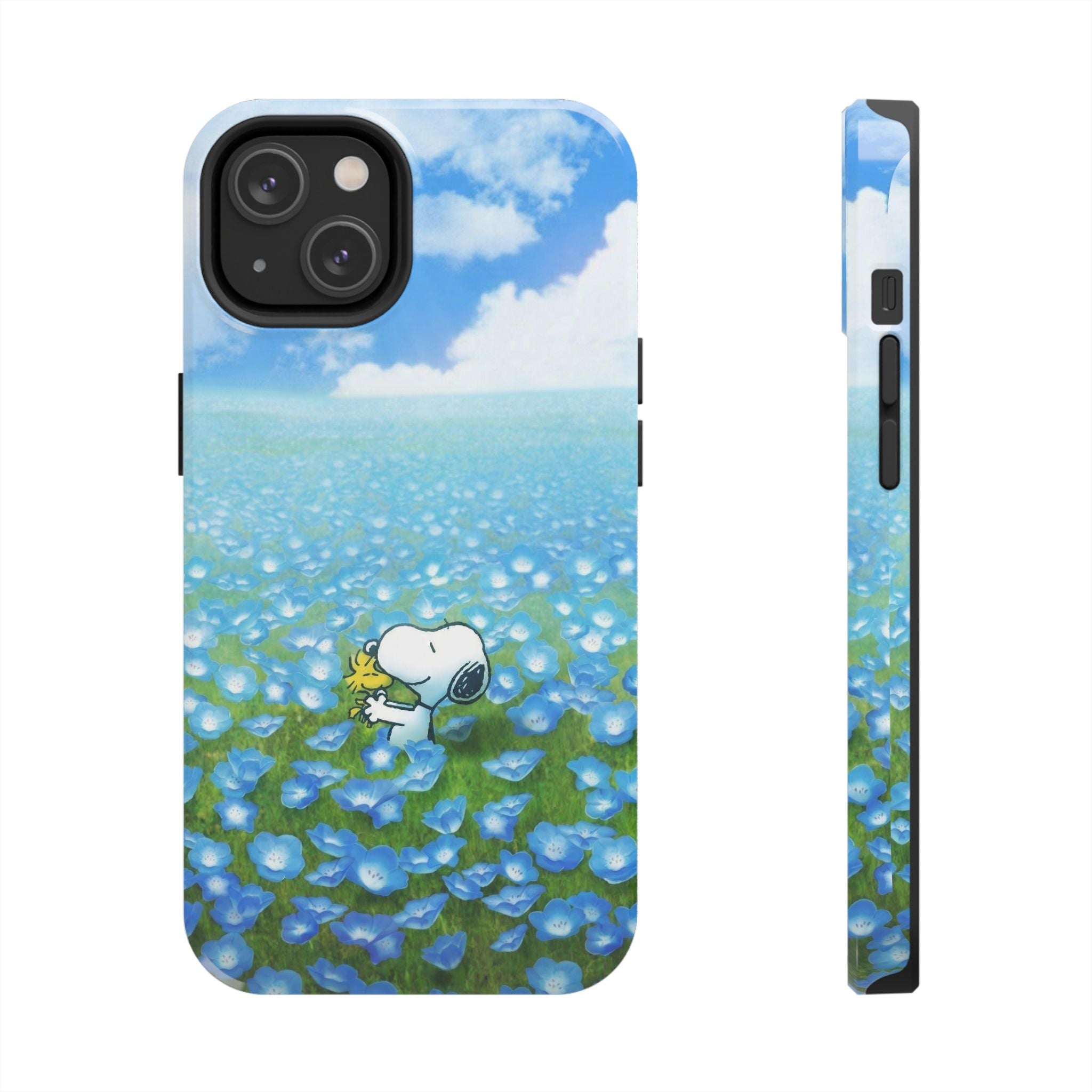 Blue Flower Field Case