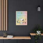 Keep Calm Nap Canvas