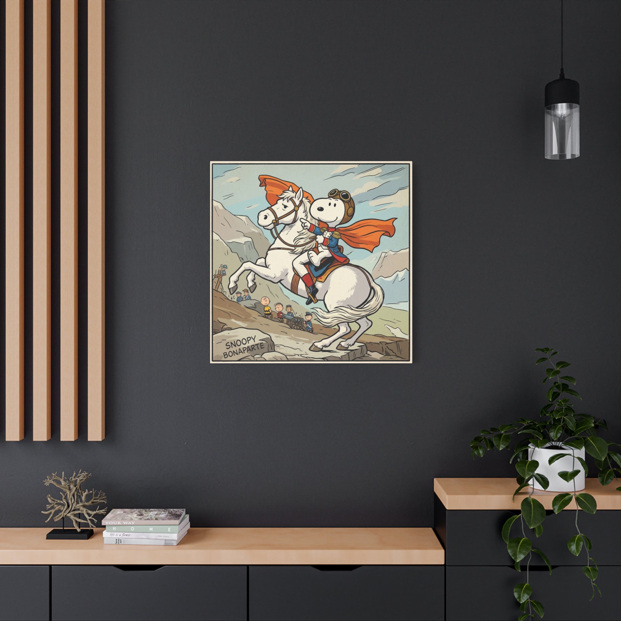 Snoopy Bonaparte Canvas