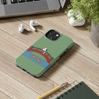 Koi Bridge Phone Case