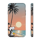 Snoopy Beach Sunset Phone Case