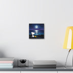 Moonlit Ocean Canvas
