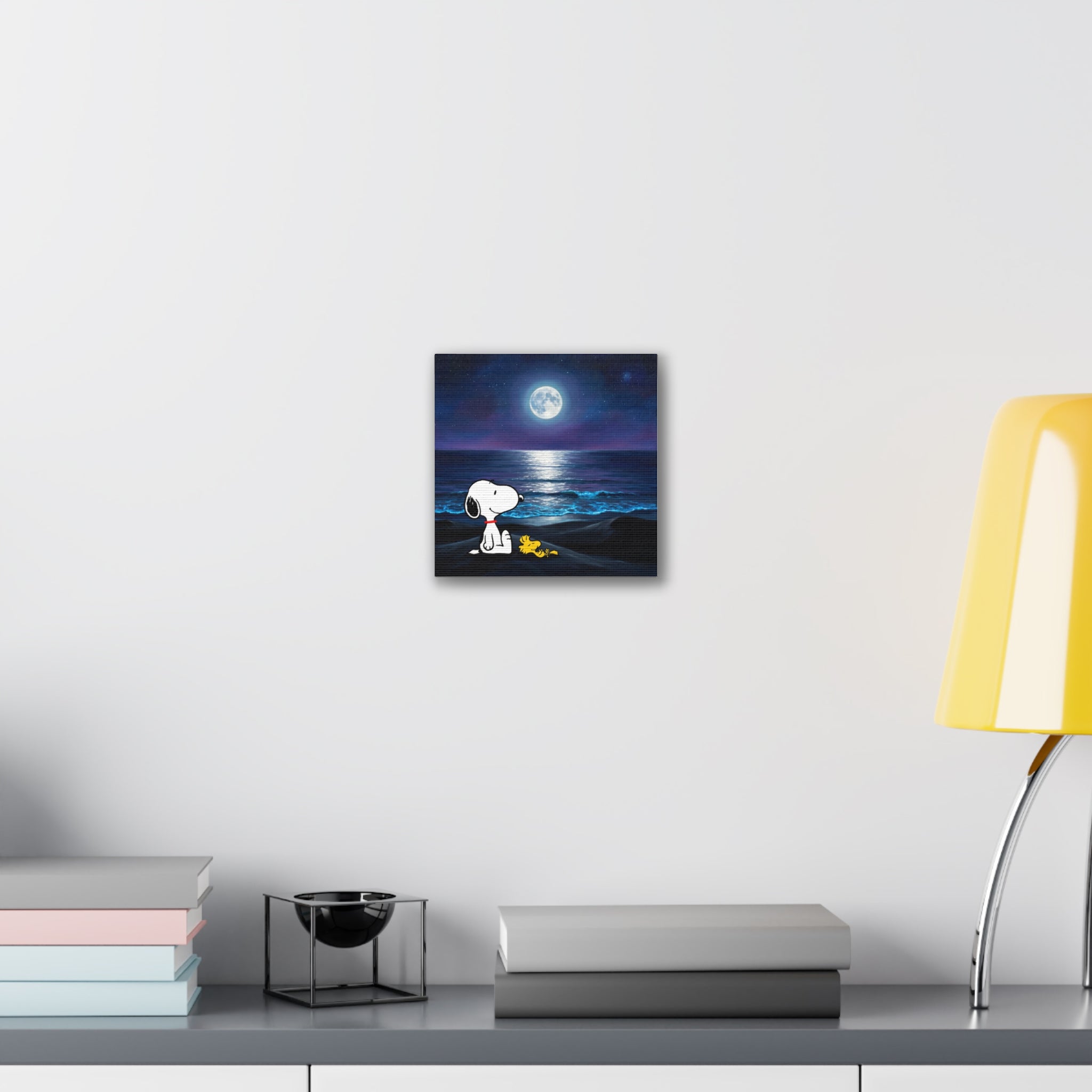 Moonlit Ocean Canvas