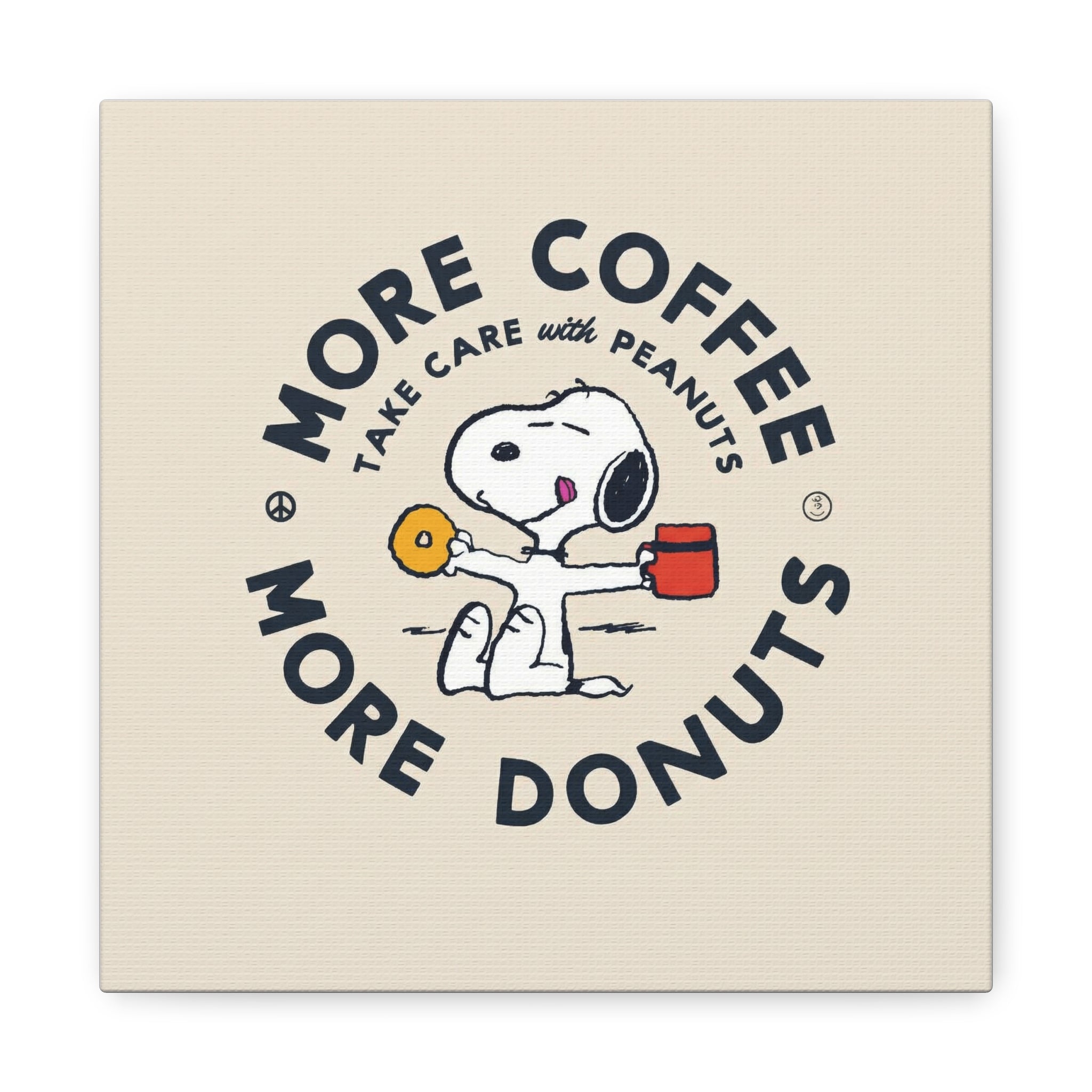 Coffee And Donuts Canvas