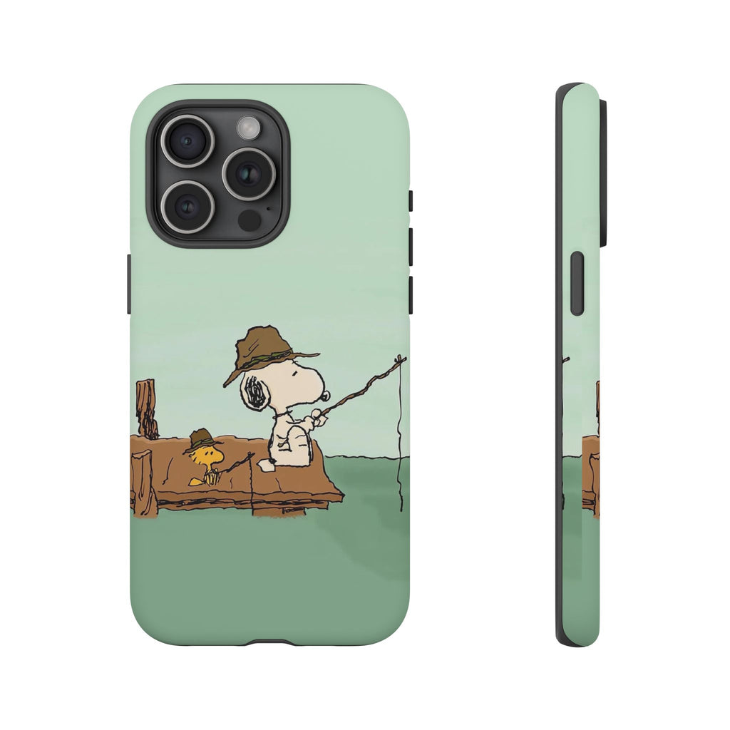 Snoopy Fishing Phone Case