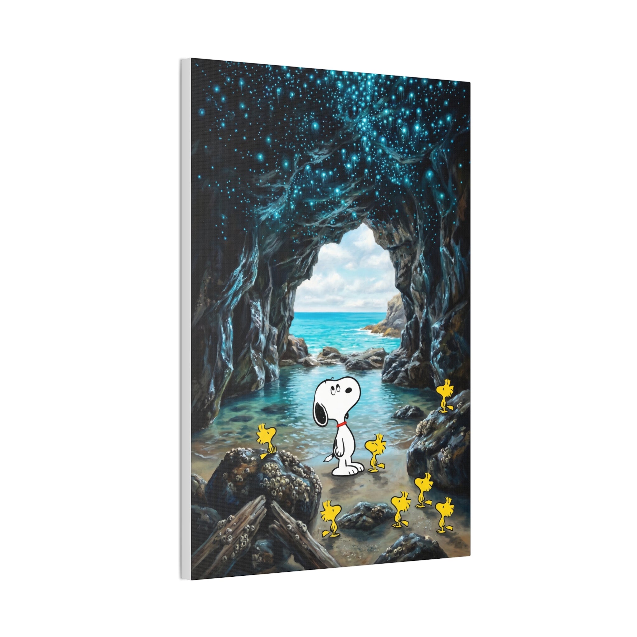 Beach Cave Canvas