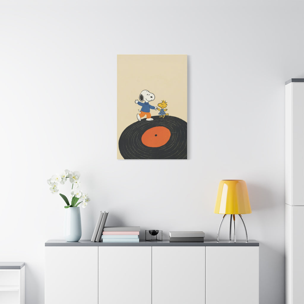Dancing On Vinyl Canvas