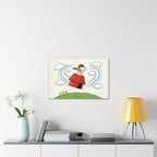 Flying Beagle Canvas