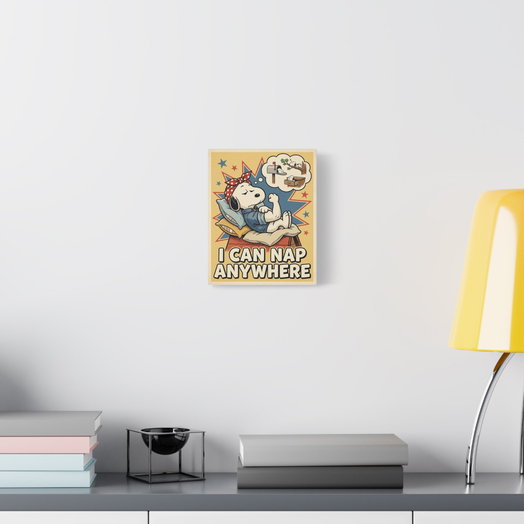 I Can Nap Anywhere Canvas