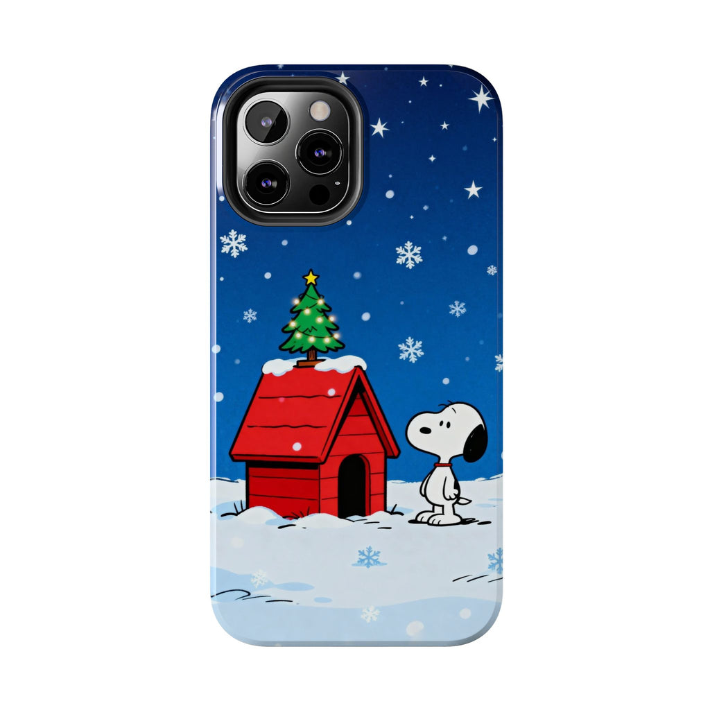 Christmas Doghouse Phone Case