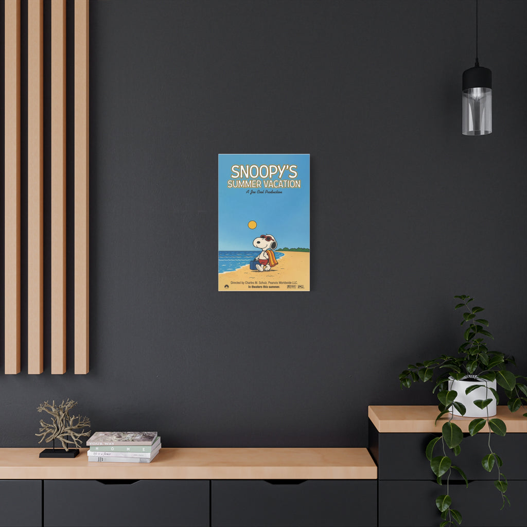 Summer Vacation Canvas