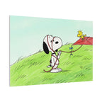 Snoopy Flying Kite Canvas