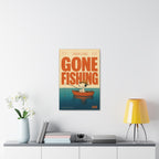 Gone Fishing Canvas