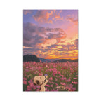 Wildflower Sunset Canvas