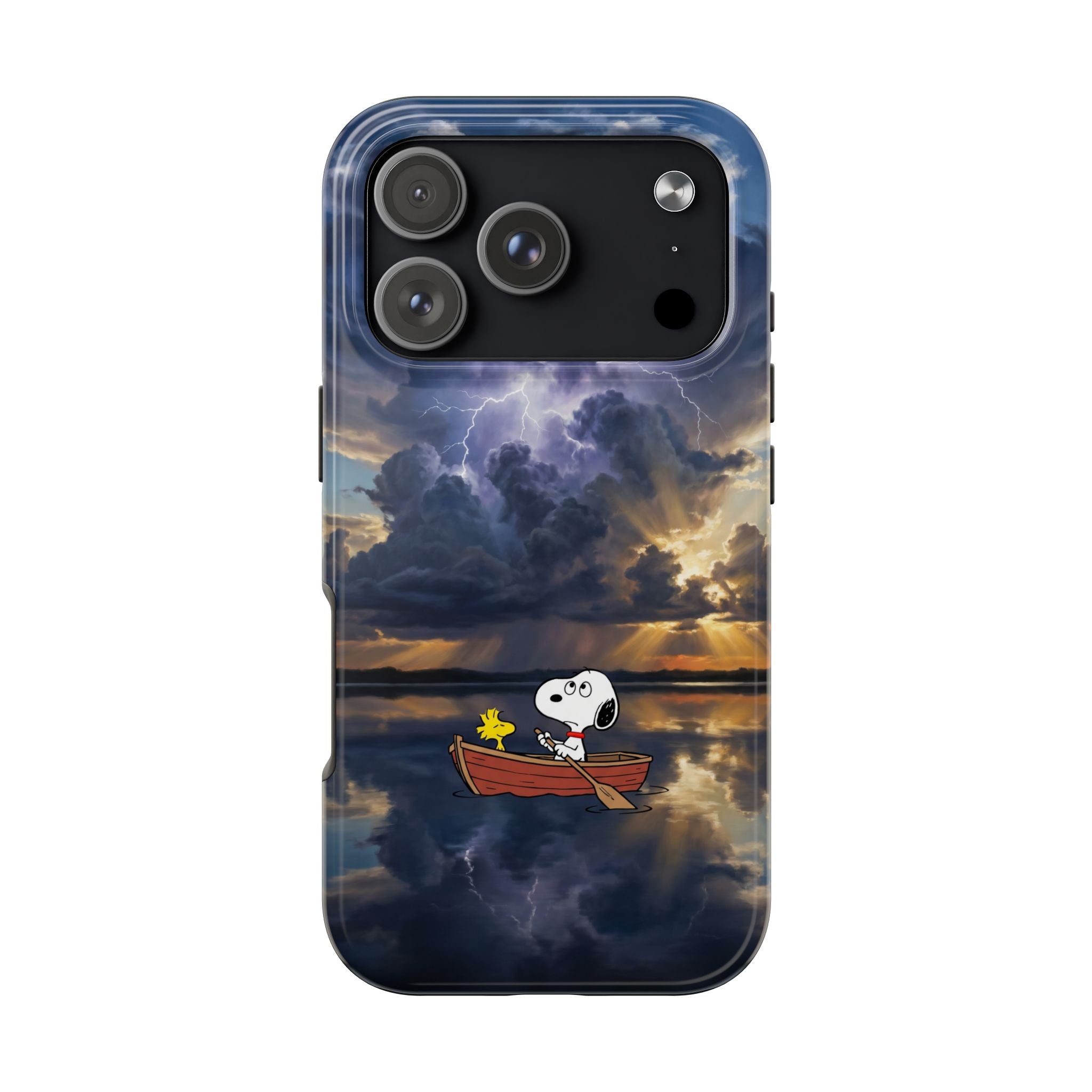 Stormy Rowboat Phone Case