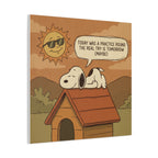 Doghouse Quote Canvas