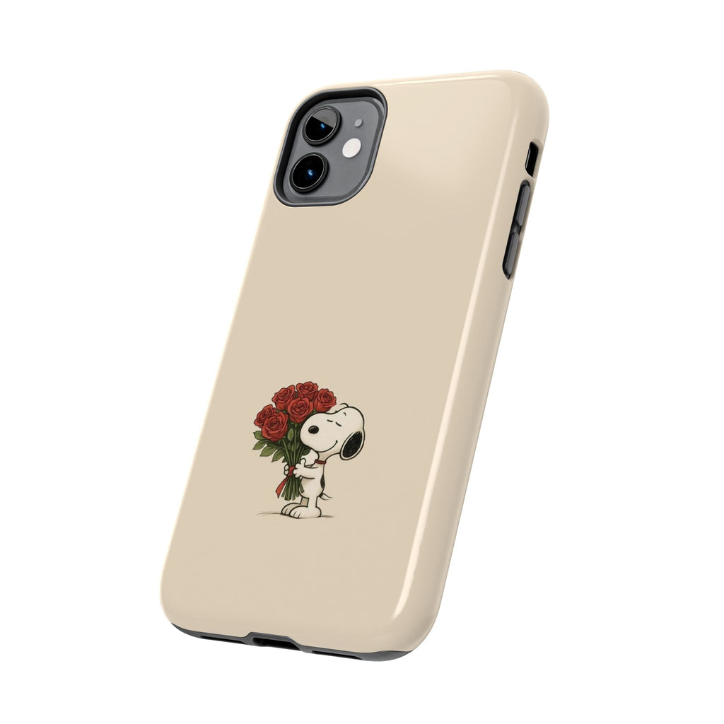Snoopy Roses Phone Case