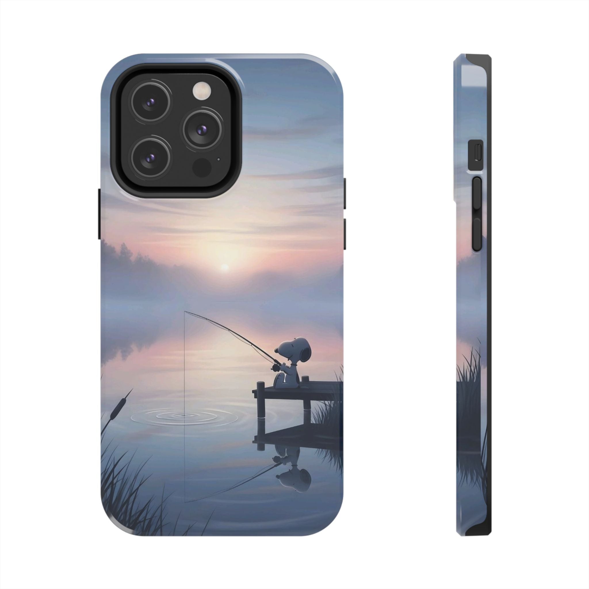 Sunset Fishing Phone Case