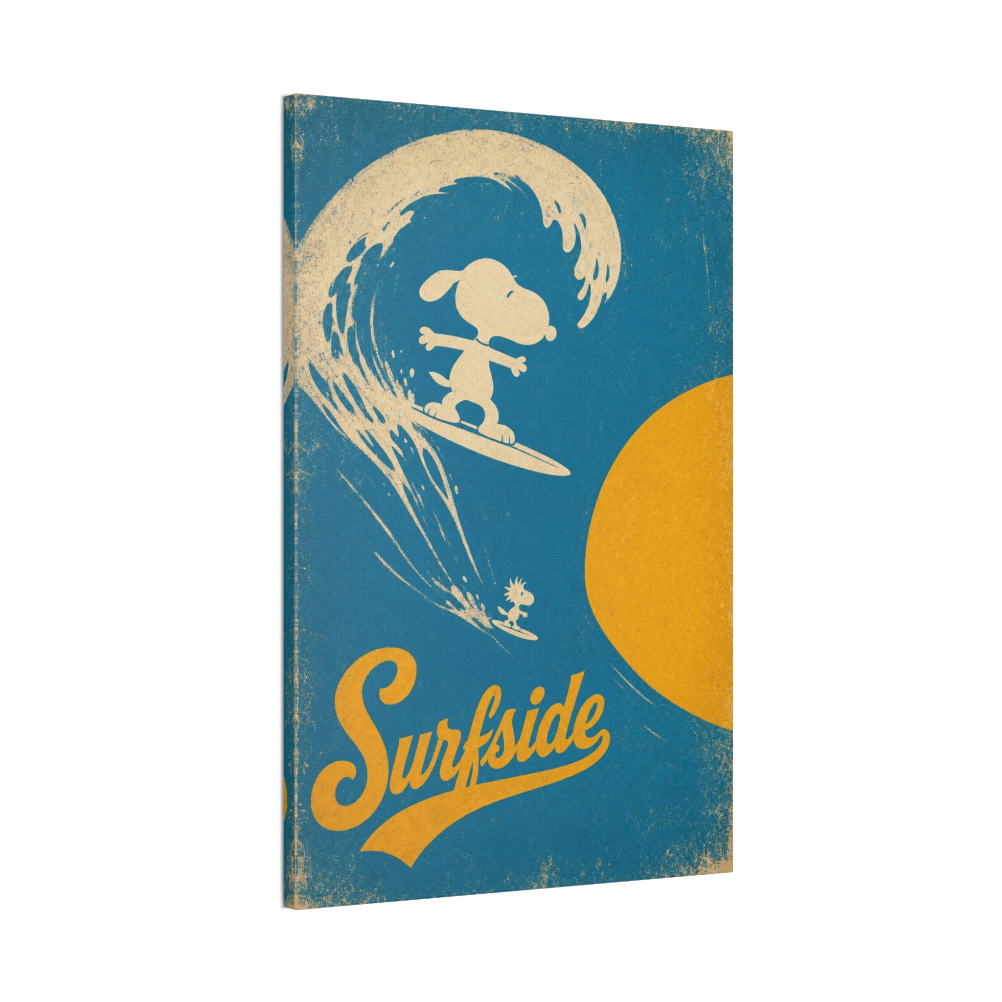 Surfside Snoopy Canvas