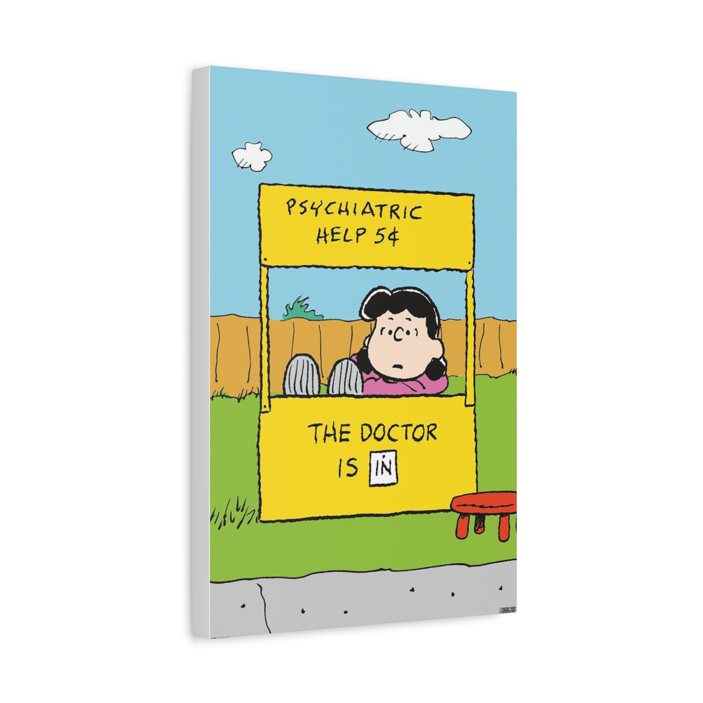 Lucy Psychiatric Help Canvas