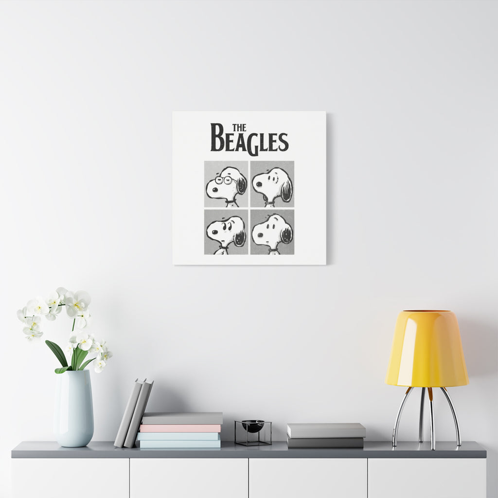 The Beagles Pop Canvas