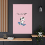 Snoopy Cartoon Poster Canvas