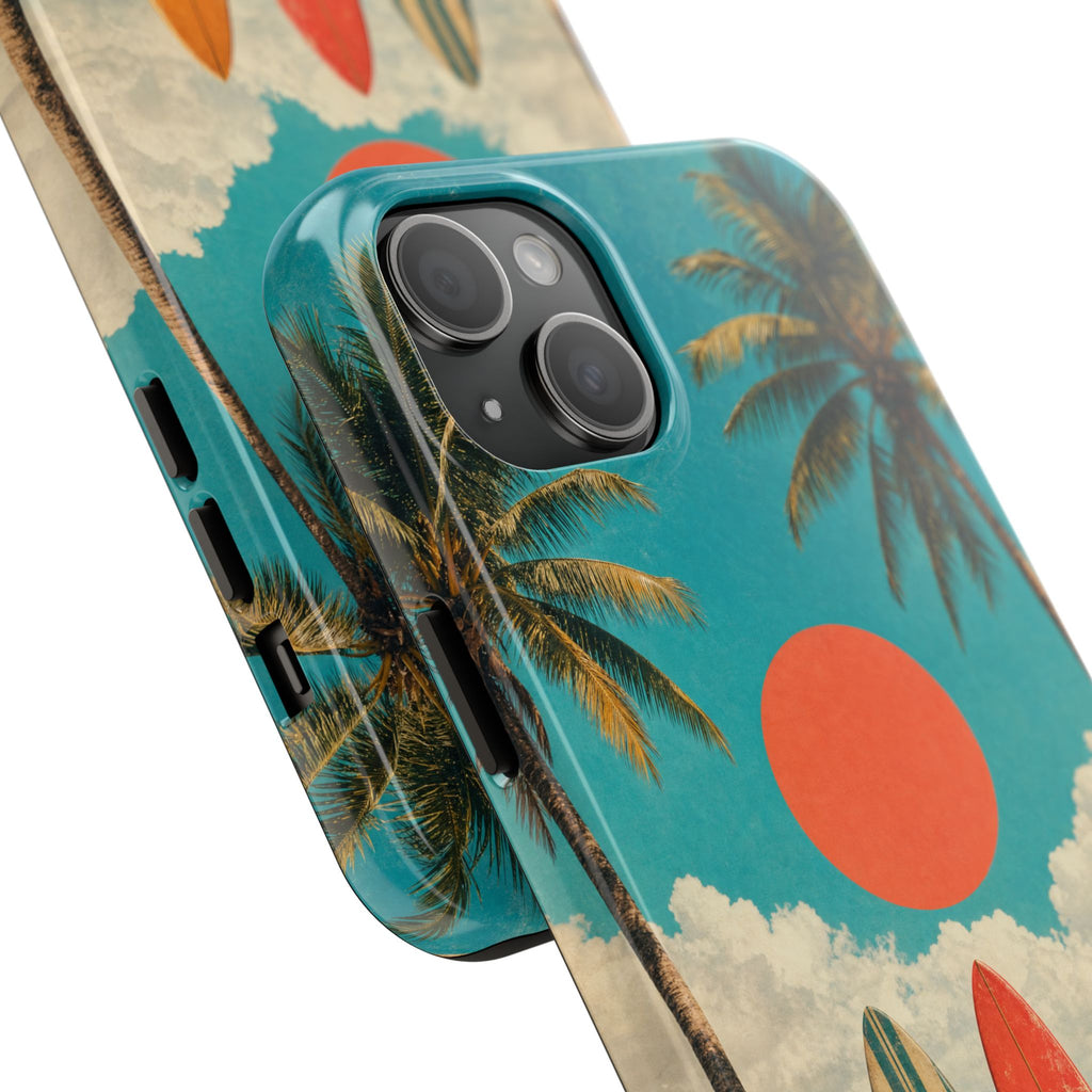 Retro Beach Sun Case