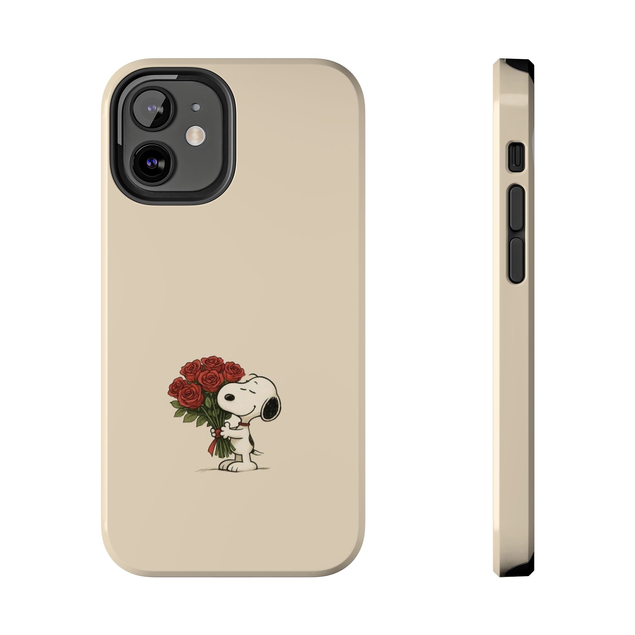 Snoopy Roses Phone Case