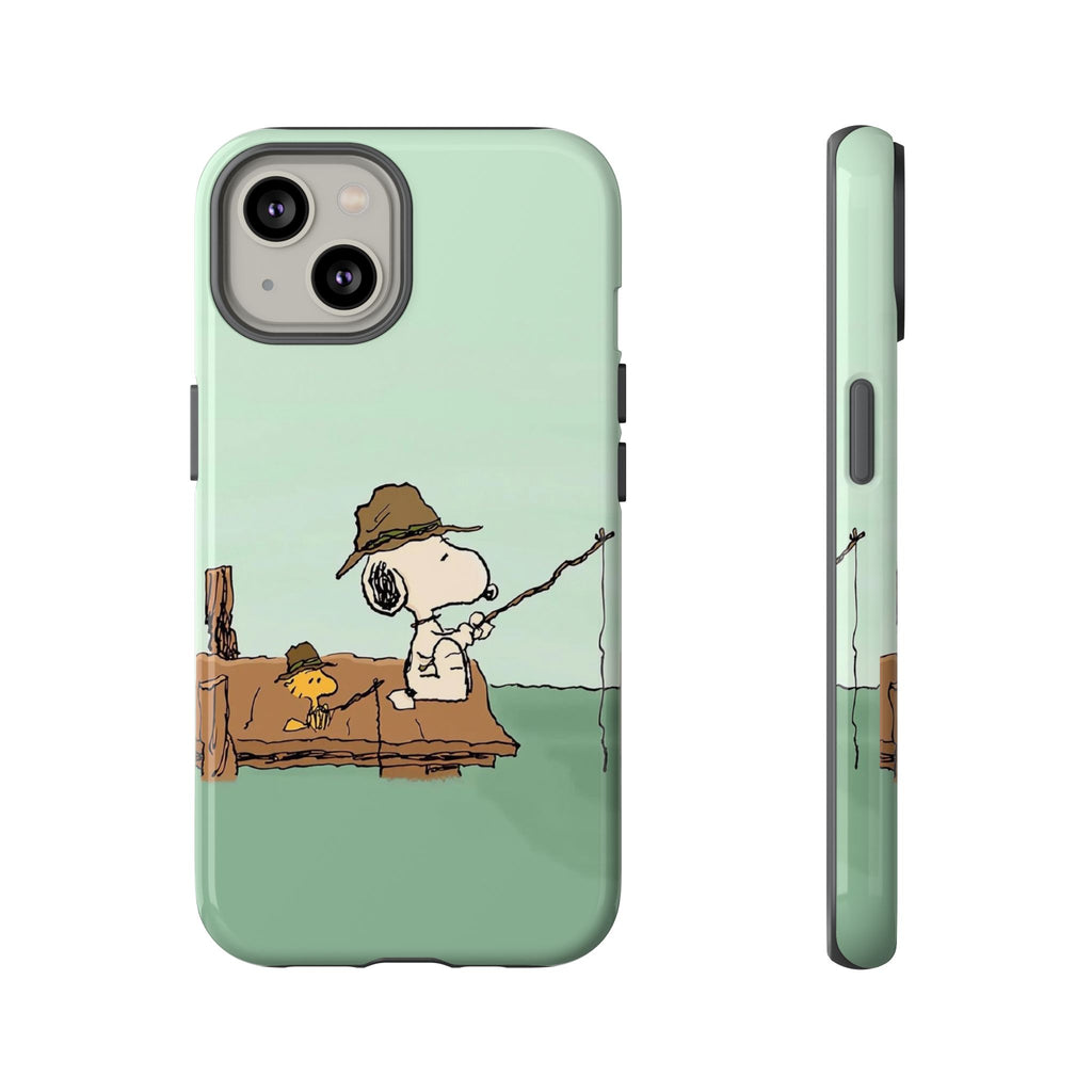 Snoopy Fishing Phone Case